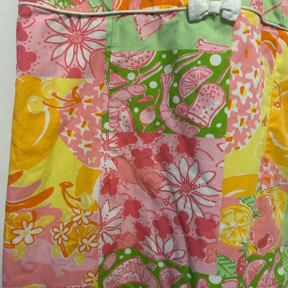 Lilly Pulitzer- Patchwork Shift Dress - Girls - Size: 8 - Picture 2 of 8